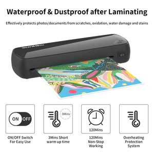 Macchina Laminatrice 4-in-1 a Riscaldamento Rapido per Laminazione Veloce di Documenti e Foto con Preservazione a Lungo Termine del Colore - Product Image 2