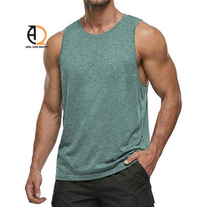 Singlet de sport en coton sans manches pour l'entraînement physique - Product Image 2