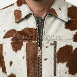 Street Wear Fashionable Cowhide Men <b>Leather</b> <b>Jackets</b> 2026 Bulk Quantity Trendy Cowhide <b>Leather</b> <b>Jackets</b> For Men - Product Image 4