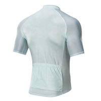 Jersey de Ciclismo Unisex Sublimado Personalizado al por Mayor, Súper Transpirable, de Secado Rápido, Antibacterial, con Protección UV y Tejido de Malla