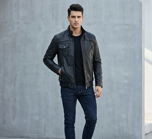 Men's Unisex Design Cow <b>Leather</b> <b>Jackets</b>-Customized Men's <b>Leather</b> <b>Jackets</b> New Arrival Men's High Quality Fashion <b>Leather</b> <b>Jacket</b> - Product Image 5