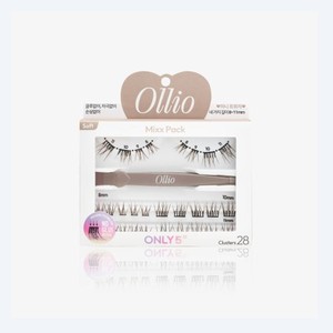 Pestañas postizas al por mayor Ollio Korean K-Beauty sin pegamento, paquete mixto de pestañas postizas naturales hechas en Corea. - Product Image 3