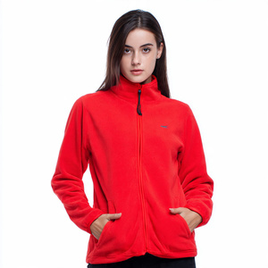 Chaqueta polar de invierno para mujer, OEM, con cremallera, estilo urbano, con capucha, gruesa y calefactable - Product Image 2