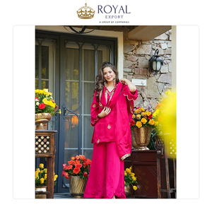 Suministro al por mayor de ropa india: la mejor colección de diseñadores, seda Frendy con bordados y conjunto de Kurti, pantalón y Dupatta de seda Frendy. - Product Image 4