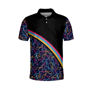 เสื้อโปโลโบว์ลิ่งคุณภาพสูง 100% โพลีเอสเตอร์ สำหรับผู้ชาย เสื้อทีมโบว์ลิ่งแบบกำหนดเอง เสื้อโปโลโบว์ลิ่ง - Product Image 6