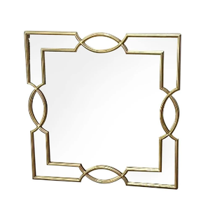 Modern Gold Vintage Retro Decorative Metal Resin Photo <b>Frame</b> <b>Square</b> Rectangular Shape for Home Use for Birthday Ramadan Hanging - Product Image 4