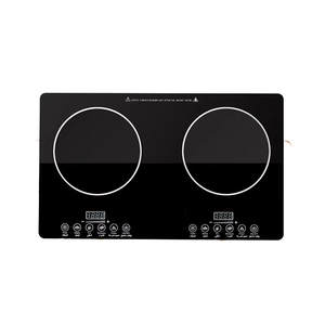 High-quality Electric Multi-functional Infrared Cooker Two Burners Tempered Glass Panel Suitable for RVs Hotels Homes <b>Smart</b> - Product Image 1
