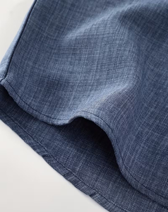 Men's Solid Color Short Sleeve Shirt Shorts Set Breathable Woven Knitted Quick Dry Summer Casual Wear Drawstring Lounge Outfit - Product Image 5