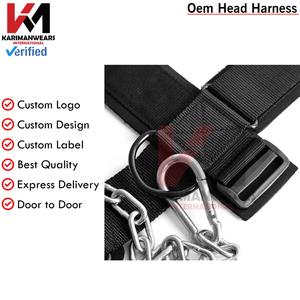 Heavy Duty Head <b>Harness</b> Men Women Gym Neck Strength Trainer Weightlifting Support Workout OEM Supplier - Product Image 6