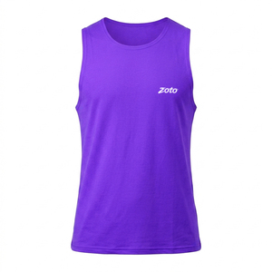 Débardeur de course à séchage rapide pour hommes, gilet d'entraînement sans manches, vêtements de sport légers pour les activités de plein air - Product Image 2