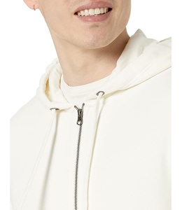 Nouvelle collection, service OEM, sweat à capuche zippé confortable pour homme, 100% coton, manches longues, col en tissu, couleur unie, fabrication au Bangladesh - Product Image 3