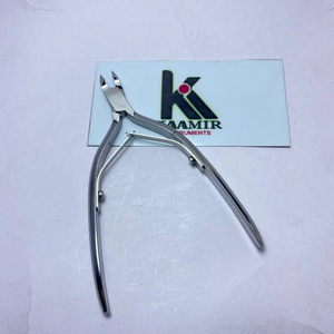 ที่ตัดหนังกำพร้ามืออาชีพ คุณภาพสูง หรูหรา ผลิตจากสแตนเลส ดีไซน์พกพาสะดวก ปากกว้าง ตัดได้อย่างแม่นยำ สำหรับทำเล็บมือ - Product Image 1