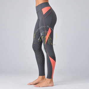 Pantalones de equitación para mujer con construcción transpirable, soporte cómodo para la cintura y tela flexible para una mejor experiencia de montar. - Product Image 3