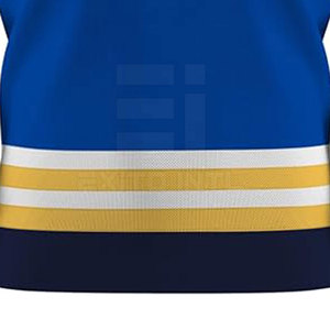 Maillot de hockey sur glace personnalisé avec nom et numéro pour hommes, 100% polyester, sublimation, manches longues, uniforme d'équipe, vente en gros, OEM, ensemble professionnel pour jeunes et adultes - Product Image 6