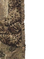 Tissu d'ameublement imprimé animaux de la savane 12x5 pieds, motif éléphant zèbre jungle faune, textile pour décoration intérieure et mobilier