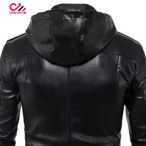 Veste en cuir pour homme sur mesure, dernier design, prix compétitif, vente exceptionnelle, votre propre logo, nouveau style, vestes en cuir pour homme - Product Image 5