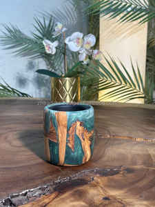 Resina epoxi hecha a mano con quemador de madera de acacia Bukhoor, soporte de Oud árabe Premium para hogar, mezquita, hotel, colecciones de regalos de Ramadán - Product Image 4