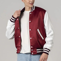Blouson Bomber en Satin de Polyester le Plus Vendu en Gros OEM/ODM – Haute Qualité, Imperméable, Respirant, Style Streetwear avec Poche Avant pour Hommes