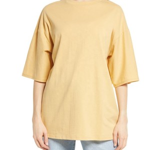 Camiseta Ecológica Personalizada 100% Algodón con Cuentas y Logotipo Impreso, Camisetas Lisas para Mujer - Product Image 1