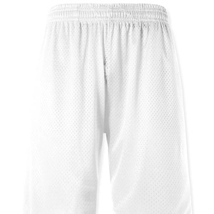 <b>Men</b> Solid Color Polyester Breathable Woven Shorts Regular Fit Swim <b>Trunk</b> White - Product Image 1
