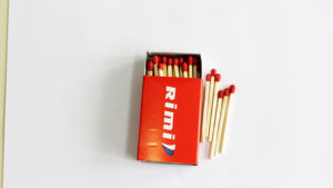 Household Vintage Safety <b>Matches</b> <b>Box</b> 47x35x12mm Wooden Stick Printing Eco-Friendly - Product Image 6