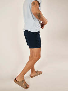 Shorts d'été légers en coton pour hommes, 100 % coton, décontractés, avec logo personnalisé, bas de tenue pour hommes - Product Image 2