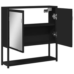 Gabinete de Baño con Espejo Negro para Baños - Product Image 6