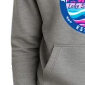 Sweat à capuche brodé gris chiné pour garçon, pull décontracté à manches longues, streetwear quotidien, vêtement confortable pour un style de vie actif - Product Image 4