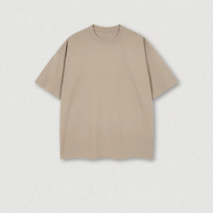 T-shirts amples à manches courtes pour hommes, en coton 100% de haute qualité, de luxe, avec logo personnalisé, vente chaude OEM, nouvelle collection - Product Image 3