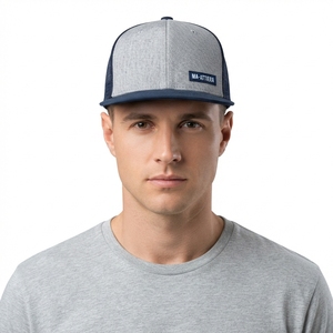 Casquette de baseball ajustable à deux tons personnalisée, casquette snapback avec logo brodé personnalisé pour hommes - Product Image 1