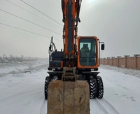 Good Condition Used Doosan DX150W-9C Wheel Excavator 15 Ton Doosan DH150W DX140W DX150W Used Wheel Excavator for Sale