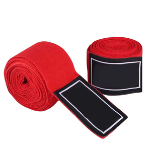 ผ้าพันมือฝ้ายสีแดงสำหรับฝึกซ้อมมวย ใช้งานได้ทุกฤดูกาล สวมใส่สบาย - Product Image 4