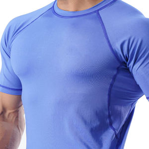 เสื้อยืดผู้ชายคุณภาพสูง ดีไซน์ล่าสุด ผ้าฝ้าย 100% คอกลม ระบายอากาศได้ดี - Product Image 3