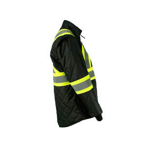 เสื้อกั๊กนิรภัย ชุดคลุมทำงานแบบสะท้อนแสง มองเห็นได้ชัดเจน ผลิตจากผ้าฝ้าย ได้รับการรับรองมาตรฐาน Oeko-Tex สำหรับงานก่อสร้าง - Product Image 5