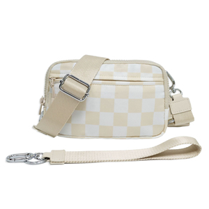 Sacs banane pour femmes et hommes, sacoche de ceinture bandoulière avec sangle réglable, en nylon, pour usage extérieur, sacoche de taille tendance, prix de gros - Product Image 3