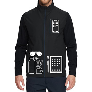 Custom Sublimation Printed Men Golf Vest Softshell Body <b>Warmer</b> OEM Service Personalized Athletic Gilet Wholesale - Product Image 4