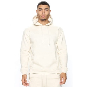 Vente en gros de pantalons d'entraînement décontractés pulls à capuche pour hommes ensemble de survêtement de jogging grande taille en coton molletonné personnalisé pour printemps et automne - Product Image 3