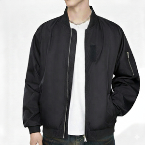 Men Bomber <b>Jacket</b> Casual <b>Slim</b> <b>Fit</b> <b>Jacket</b> For Men Wholesale Supplier Professional Manufacture - Product Image 2