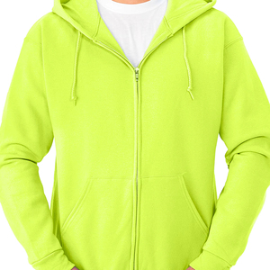 Vente en gros de sweats à capuche pour hommes en coton et polyester, de style décontracté et luxueux, couleur unie, avec broderie - Product Image 1