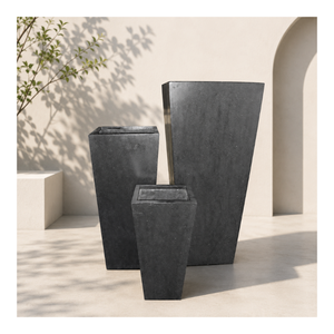 Garden <b>Pots</b> Planters Fiberglass Planters Flowers <b>Pots</b> Set 2 Pieces Hot Seller - Product Image 1