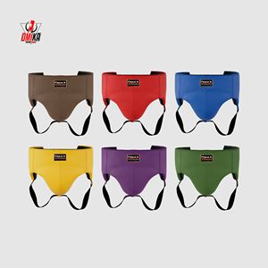 OMIKA INTERNATIONAL Protège-entrejambe de boxe professionnel unisexe - Protection en cuir résistant aux chocs pour MMA, mousse haute densité, logo personnalisé - Product Image 5