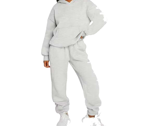2026 Wholesale Breathable Casual Front Logo High Waist Jogger Long Sleeve Top Women Tracksuit Stretchy Everyday Activewear Set - Product Image 3