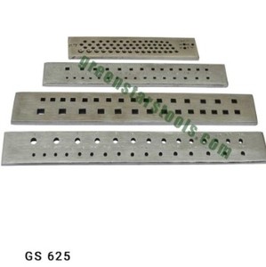 Plaque de façonnage en acier robuste pour le façonnage de fils d'or, d'argent et de cuivre, fabrication de bijoux et outil manuel pour le travail des métaux |    GS 625 À GS 635D - Product Image 1