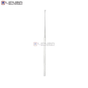 Cureta Buck Ear de 5 3/4 Pulgadas, Recta y Corte Recta, de Acero Inoxidable, Instrumento Quirúrgico ORL para Extracción de Cera de Oído, Instrumentos Médicos - Product Image 2