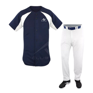 ชุดเบสบอลระบายอากาศดีเยี่ยม ผลิตโดยมืออาชีพ ขายดีที่สุด ออกแบบเองได้ ผลิตจากโพลีเอสเตอร์ 100% สีและโลโก้สั่งทำได้ บริการ OEM - Product Image 6