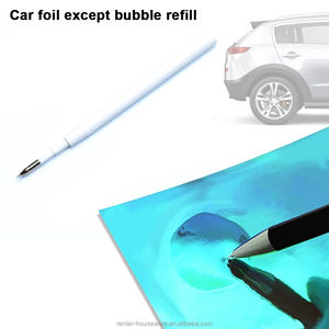 Wraps en vinyle dissolvant de bulles d'air vente chaude publicité personnalisée Logo personnalisé stylo à bille en aluminium métal bon marché - Product Image 6