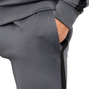 2024ชุดวอร์มมีซิปรูดของผู้ชายชุดกีฬาขนแกะเข้ารูปชุดออกกำลังกายกลางแจ้งสำหรับเล่นกีฬาในฤดูหนาว - Product Image 4