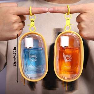 4-Piece Mixed Scents Fruity Perfume <b>Travel</b> Set Women Long-Lasting Gourmand Scents Mini Fragrances Pouch Date Night Vacation <b>Gift</b> - Product Image 6