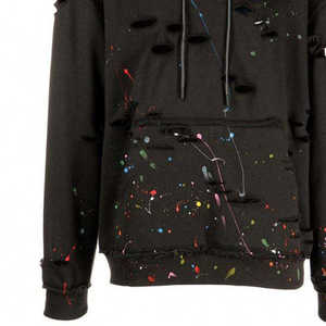 Sweat à capuche en coton 100% uni, séchage rapide, très demandé, pour homme, style streetwear, hiver, polaire - Product Image 6