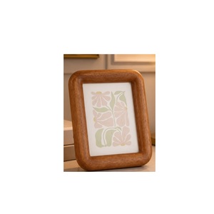 Wholesale Handcrafted Textured Wooden Photo <b>Frame</b> Sunburst Carved Pattern Solid Wood <b>Picture</b> <b>Frame</b> for Home Premium - Product Image 2